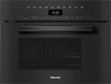 Parní trouba s mikrovlnou MIELE DGM 7440 Obsidian černá