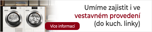 Vestavné provedení tohoto spotřebiče - zabudování pod pracovní desku