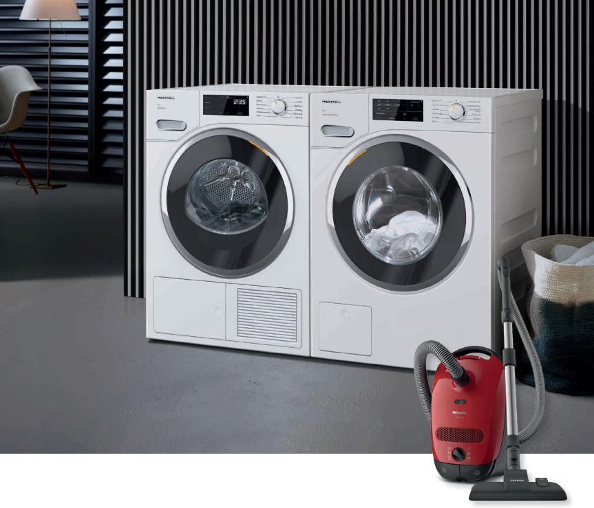 Vysavač Miele za 1 Kč - dárek k setům pračky a sušičky Miele