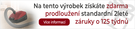 Prodloužení záruky o 125 týdnů zdarma