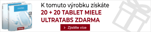 Tablety Miele UltraTabs zdarma jako dárek k myčce