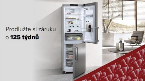 Prodloužená záruka o 125 týdnů zdarma