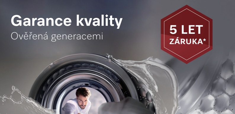 Prodloužená záruka na pračky a sušičky Miele na 5 let